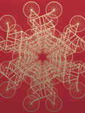 Tomás Sánchez - bicycle red