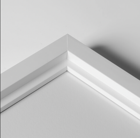 Besito white wood frame
