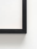 This Is Where It's Fuckin At - Black Abachi wood frame with visible grain